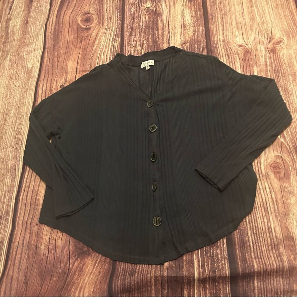 Women’s Umgee USA Charcoal Cardigan 2X